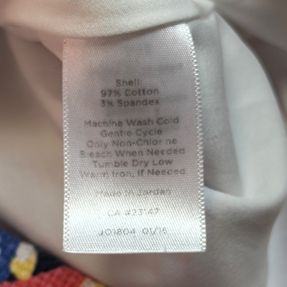 Talbots Paisley Skirt Womens 6 Colorful Spring Zip Closure Twee Girlcore Preppy - Picture 7 of 9